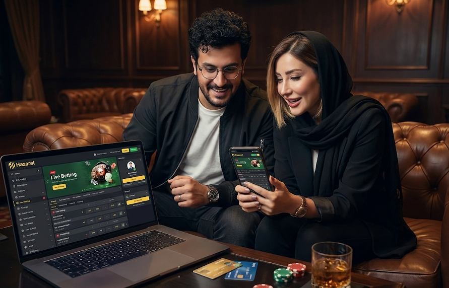 عکس امیرحسین قیاسی و همسرش در جشن حافظ
